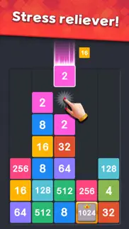 drop merge® : number puzzle iphone screenshot 1