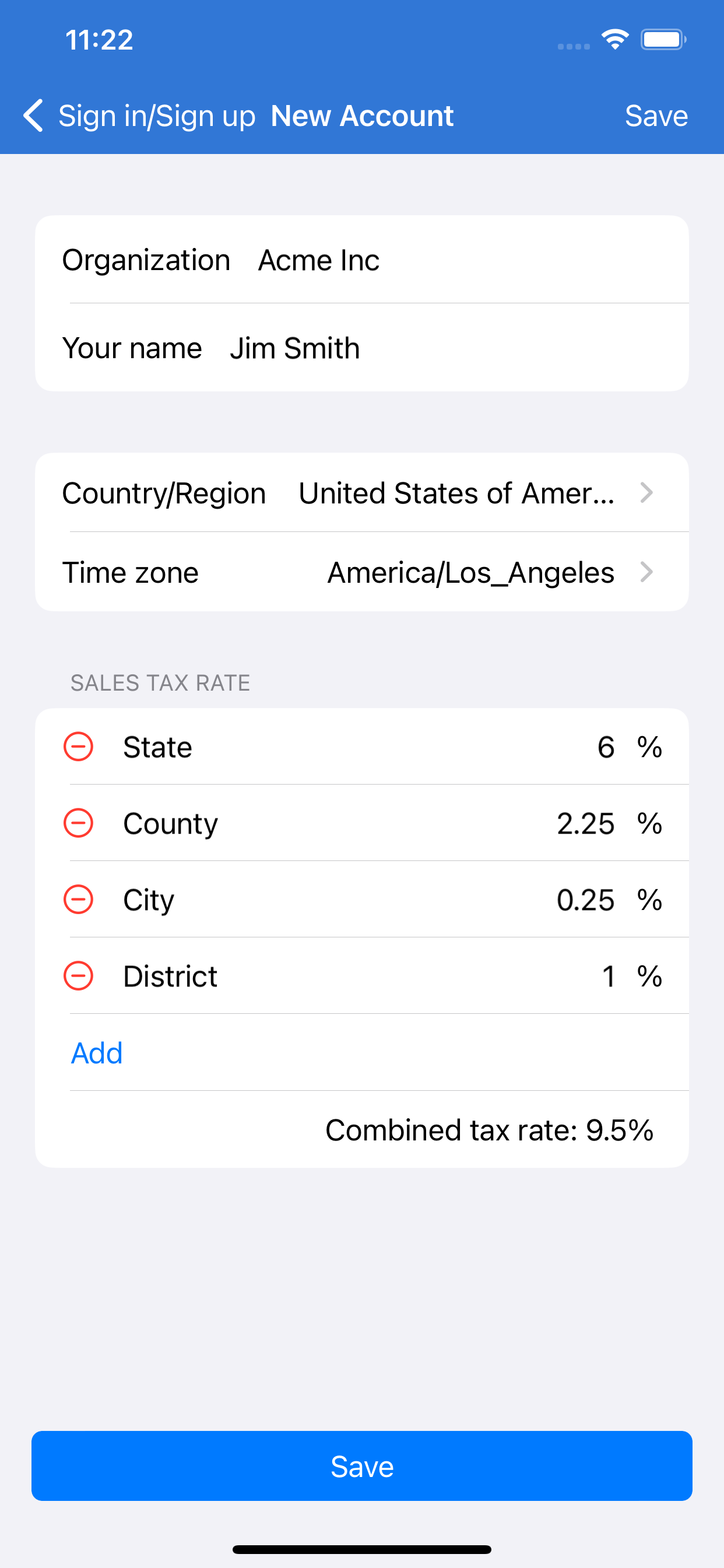Bookkeeping App