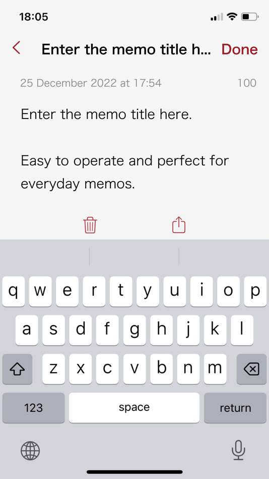 #4. Memopad - Simple&Classic Notes (iOS) 由: Yurisys LLC.