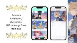 random kawaii gif・image anime iphone screenshot 1