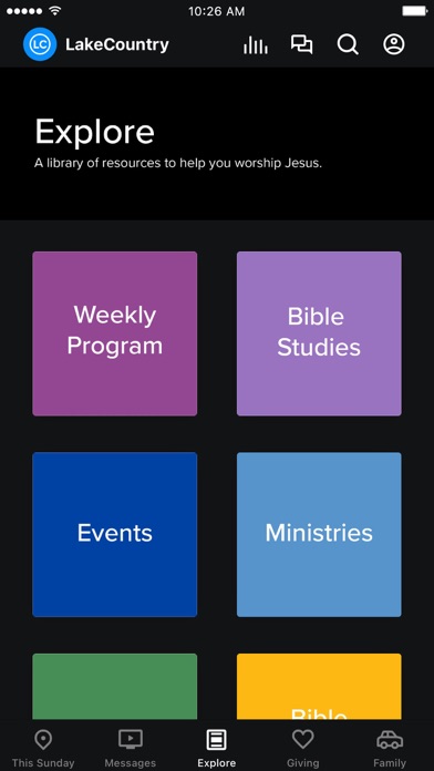 Lake Country Baptist Church Screenshot
