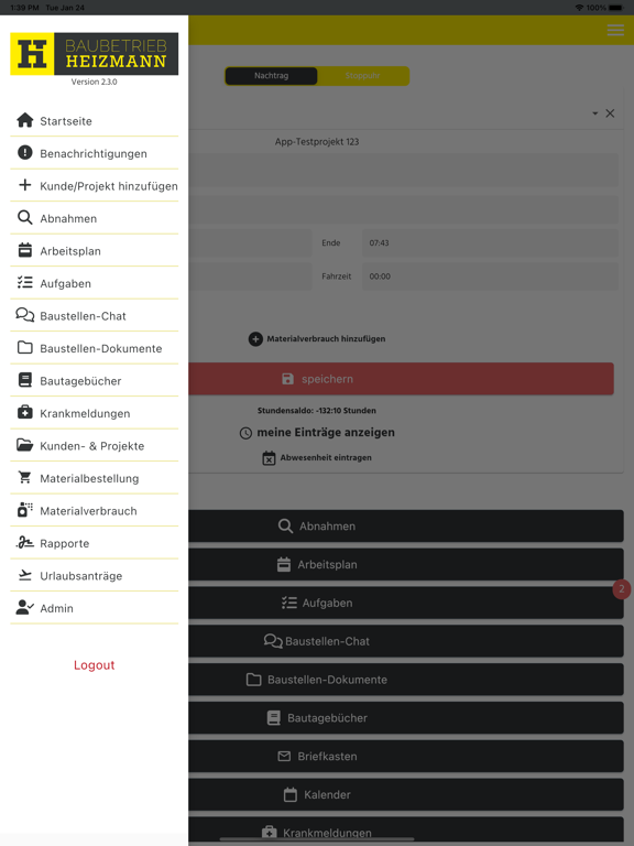 Screenshot #4 pour Baubetrieb Heizmann
