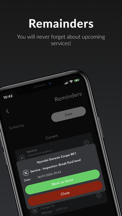 GarageNotes Screenshot