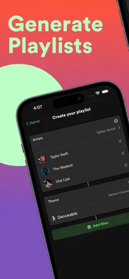 Game screenshot Filter Beats for Spotify mod apk