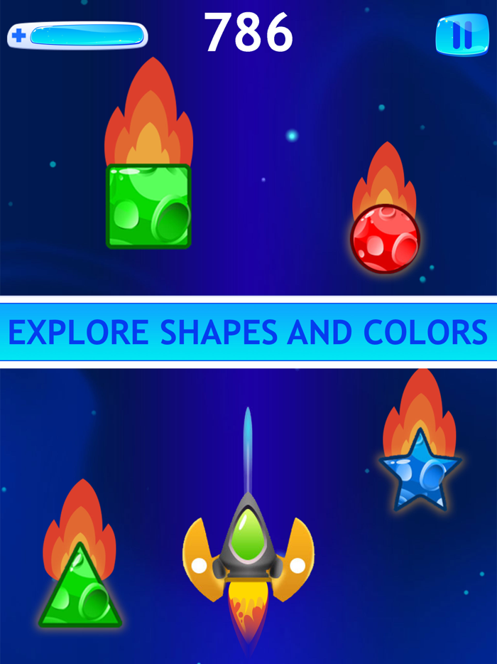Galaxy shape and color shooter