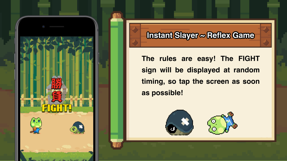 #2. Instant Slayer - Reflex game (iOS) By: RAGNAROCK INC.