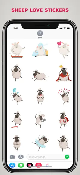 Game screenshot Sheep Love Stickers mod apk