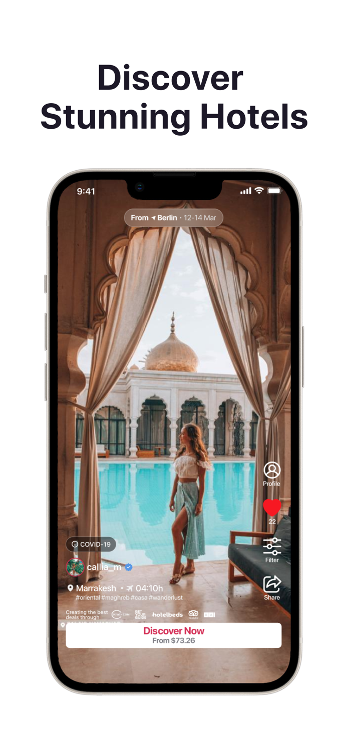 Balloon Discover andBook Hotels