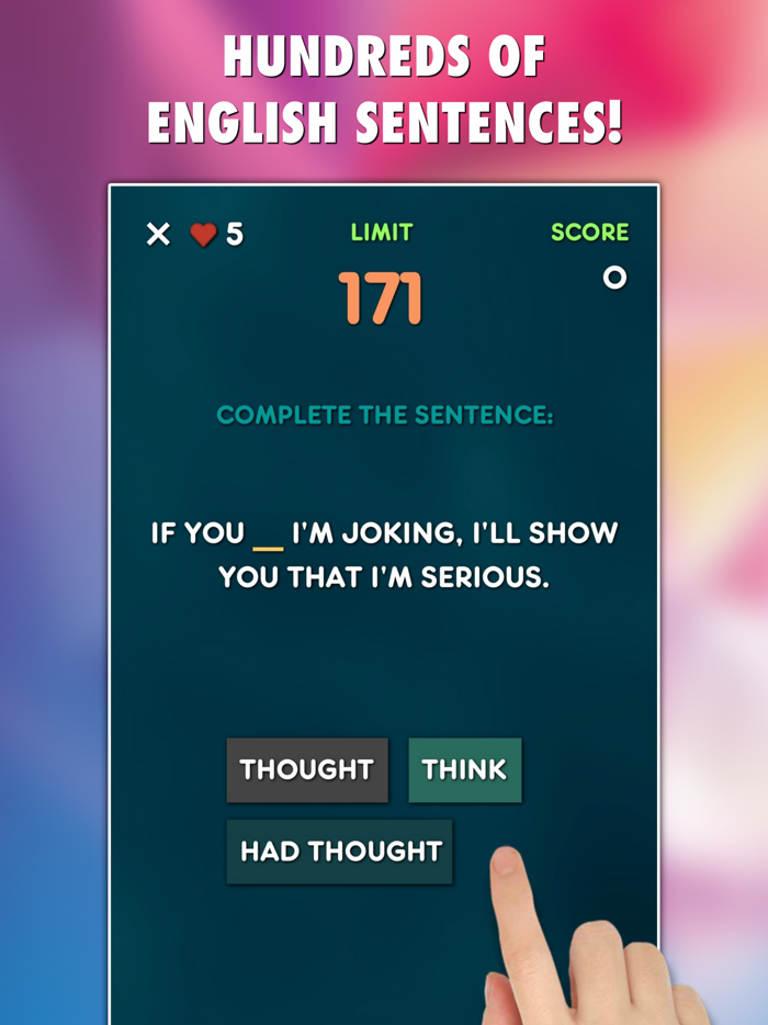 Conditionals Grammar Test