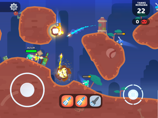 Mad Royale.io - Tank Battle iPad screenshot 4 - Games app