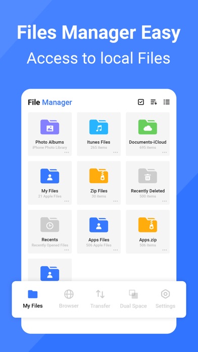Screenshot #1 pour Files - Media File Manager