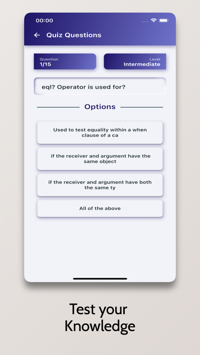 Learn Ruby - OnePercent Screenshot