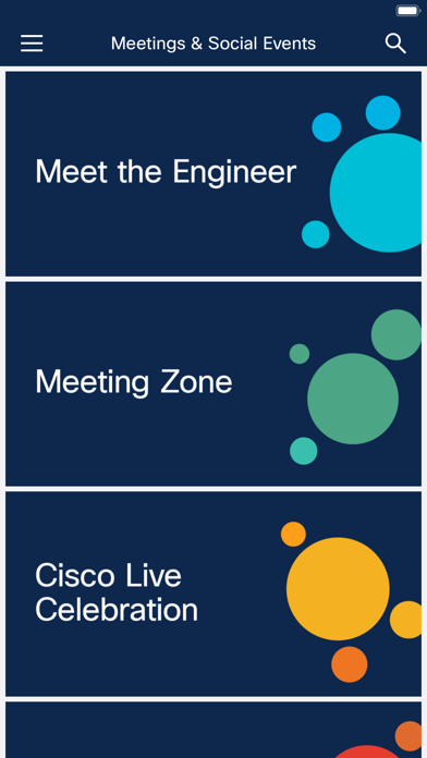 Cisco Events App screenshot 2