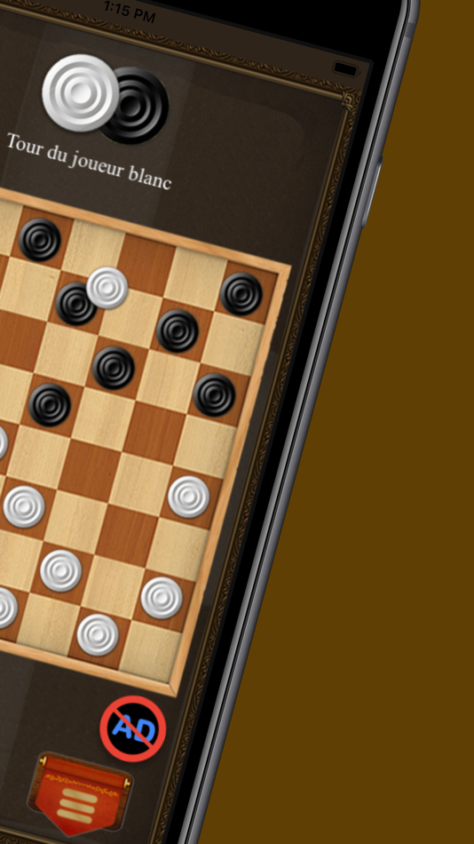 #3. Checker game : checkers deluxe (iOS) 由: SEYDOU BERTHE