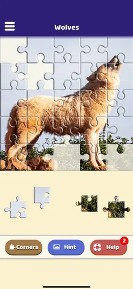 Game screenshot Wolf Lovers Puzzle hack