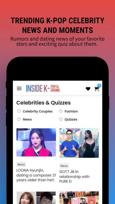 INK: Inside K-POP & Drama Screenshot