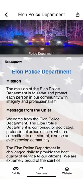 Game screenshot Elon Police Department apk