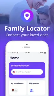 family locator · iphone screenshot 1
