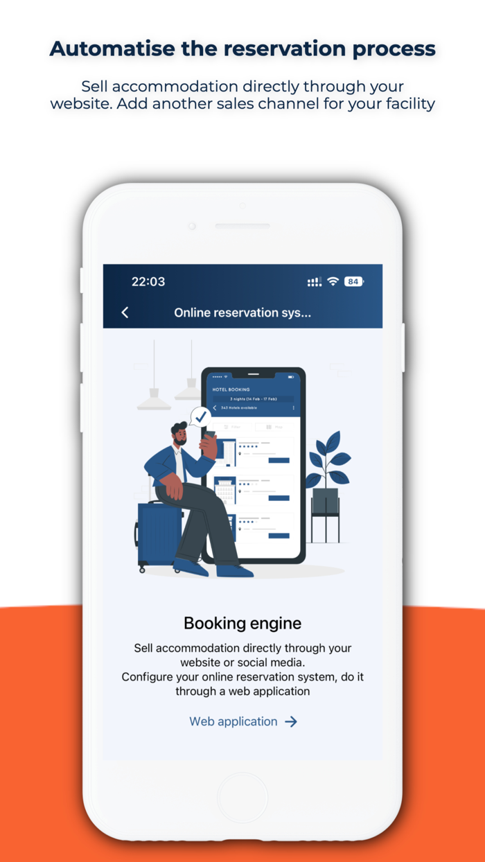 mobile-calendar booking system
