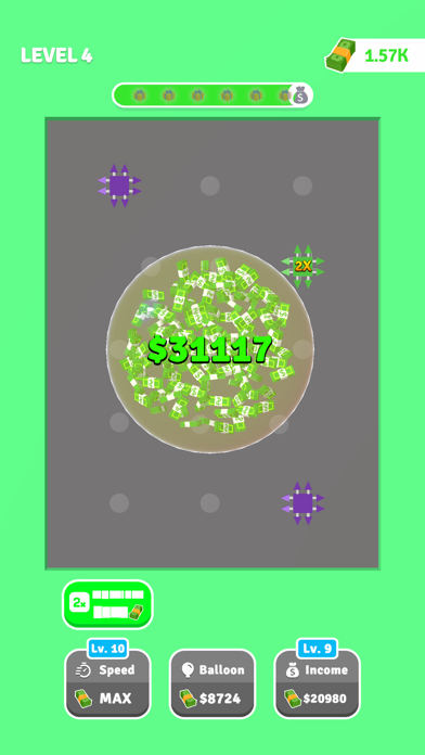 Money Balloons Screenshot