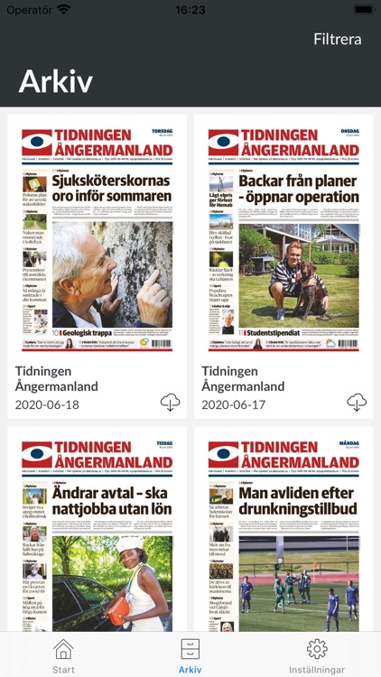 Tidningen Ångermanland e-tidn.