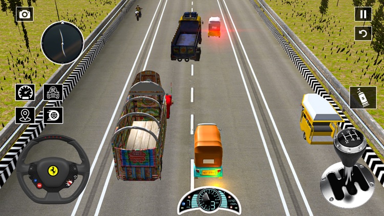 Indian Auto Rickshaw Game 3d screenshot-4