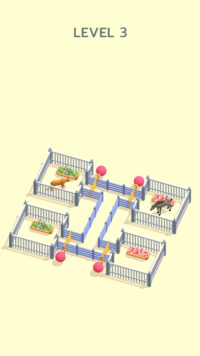 Screenshot #1 pour Zoo Puzzle - Save the zebra