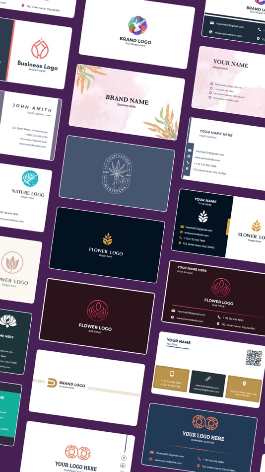 #2. Business Card Maker: Generator (iOS) 由: Jayeshkumar Sutriya