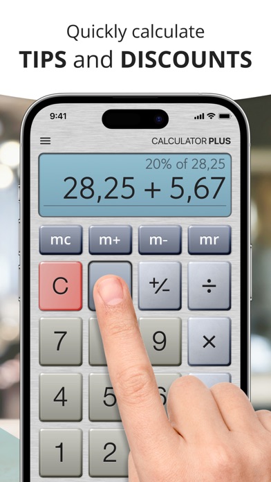 Calculator Plus with History Screenshot