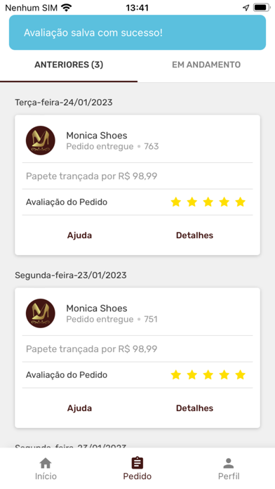 Monica Shoes Screenshot