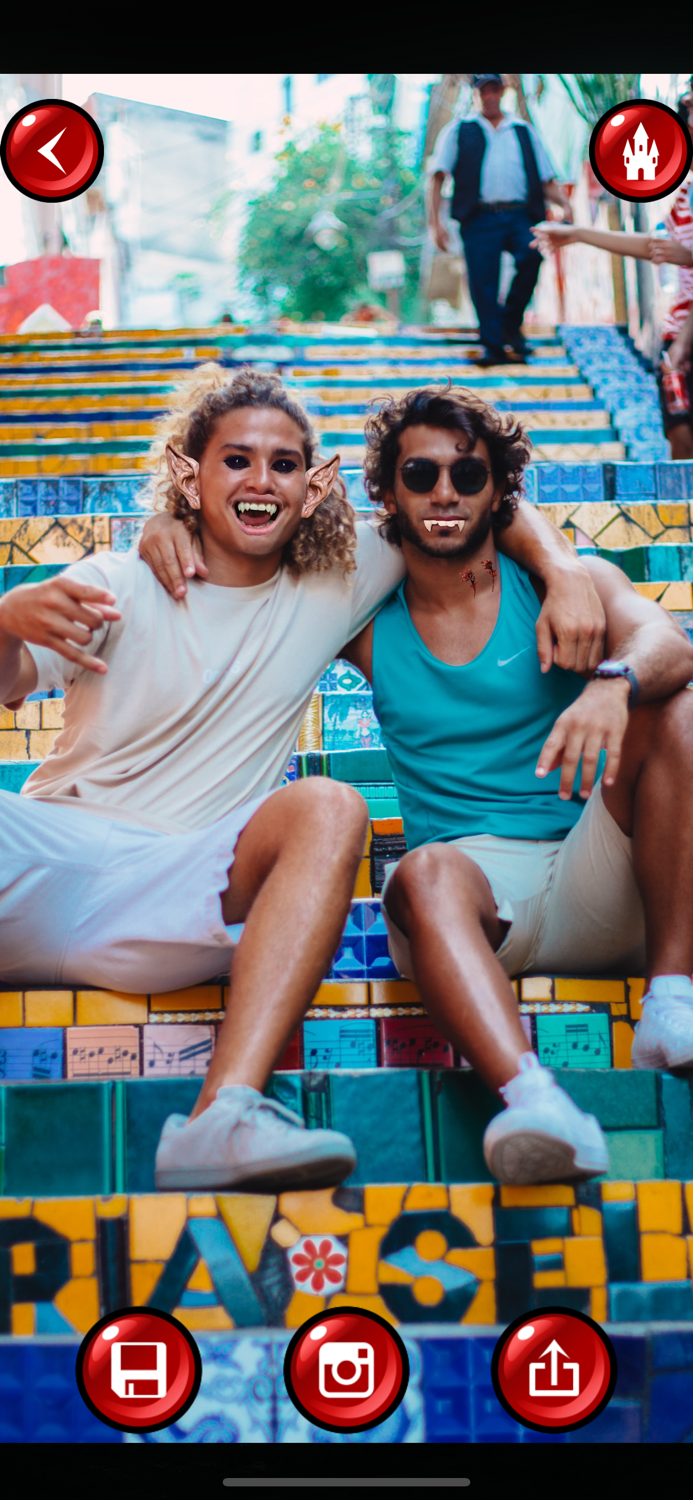 Vampire Yourself Camera Editor