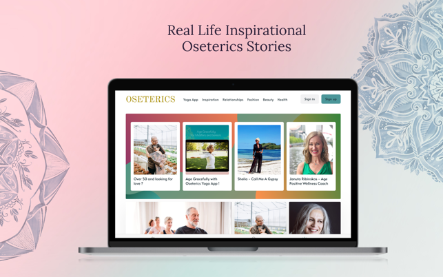 ‎Oseterics Yoga | Active Aging Capture d'écran