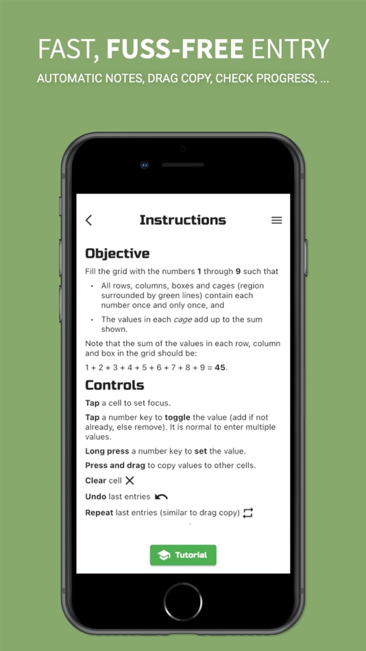 #7. Killer Sudoku (iOS) 由: Ian Sutton