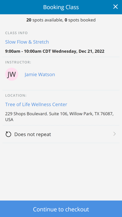 Tree of Life Willow Park Screenshot