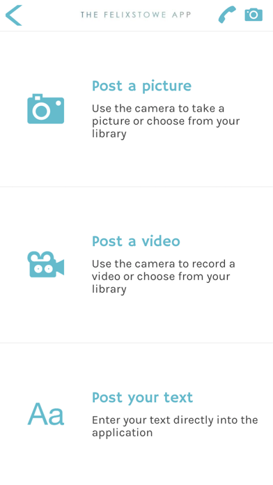 The Felixstowe App Screenshot