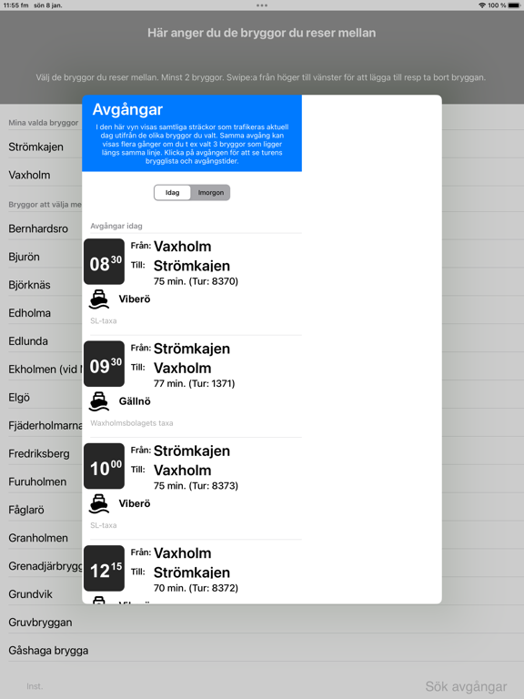 Screenshot #6 pour Viberö Vaxholmspendeln