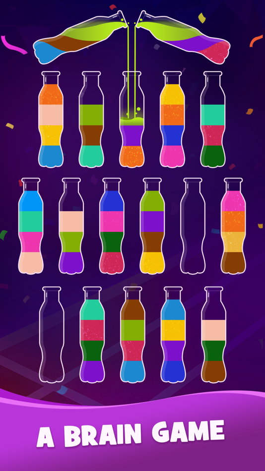 #4. Colored Water Sort Puzzle (iOS) 由: 吉良 高