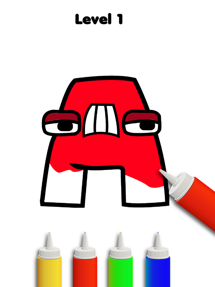 Alphabet Lord Coloring Lore