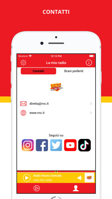 Radio Nuoro Centrale Screenshot