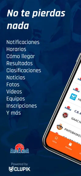 Game screenshot Baloncesto Arganda apk