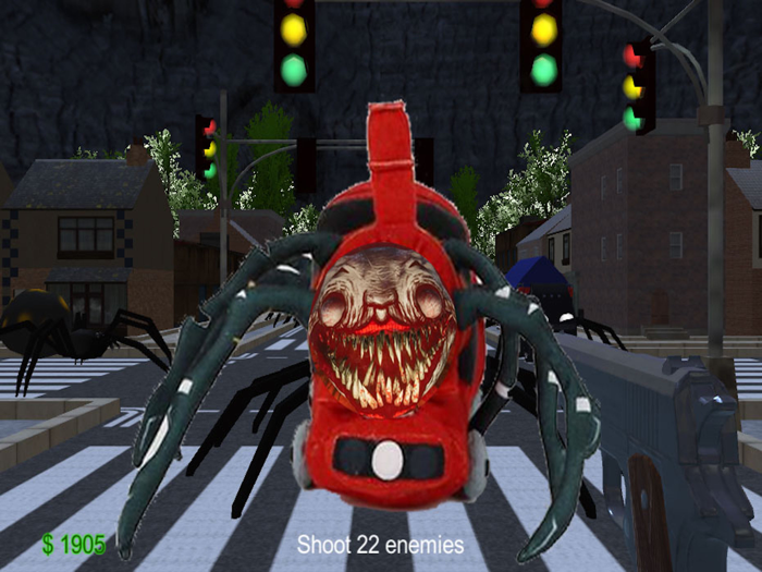 Choo Truck Spider Train Hunter