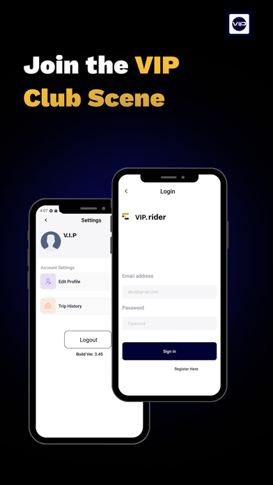 VIP Rider : Screenshot