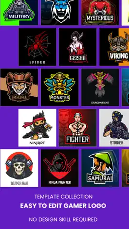 Game screenshot Gamer Logo Maker,Esport Gaming mod apk