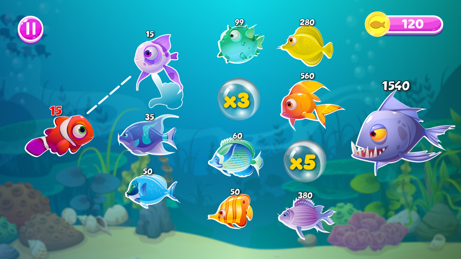 #3. Fish Eater Io Feed And Grow (iOS) 来自: Muhammad Haroon Mehmood