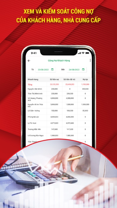 Quản lý doanh nghiệp Viethas Screenshot