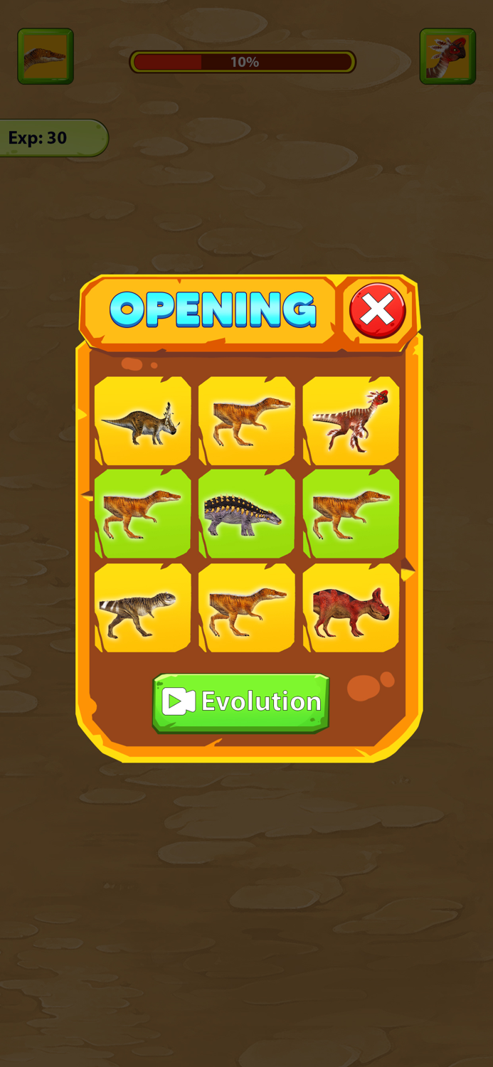 Dino Evolution Eat And Grow