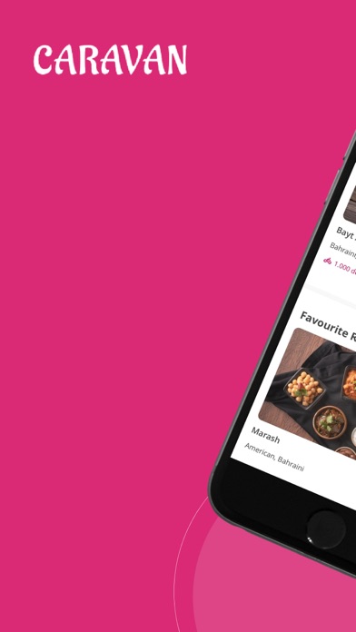 Caravan - Food Delivery Screenshot