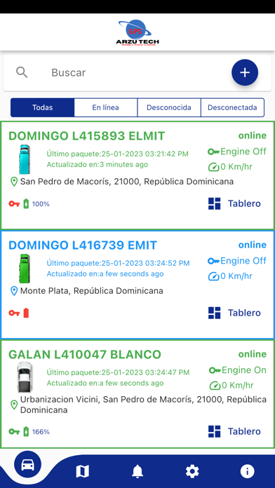 ARZUTECH GPS Screenshot