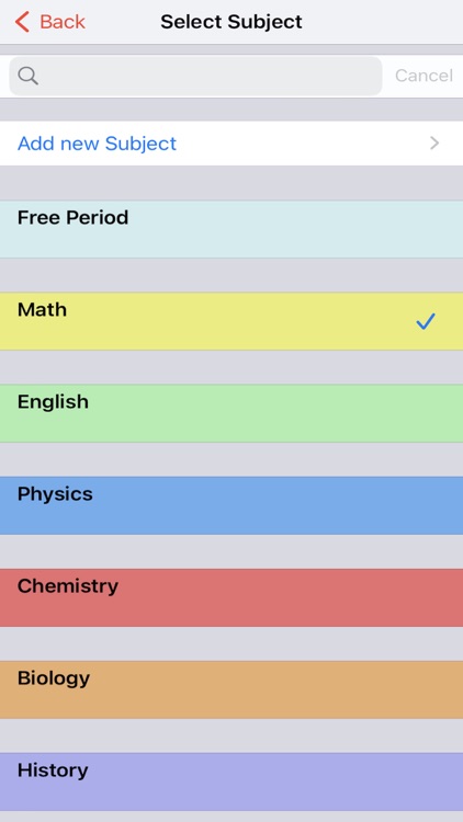 School Schedule for Class screenshot-5