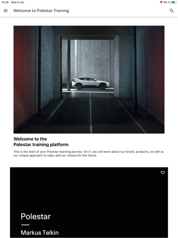 Polestar Training Platform
